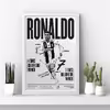 تابلو مدل رونالدو Ronaldo کدm2490-w