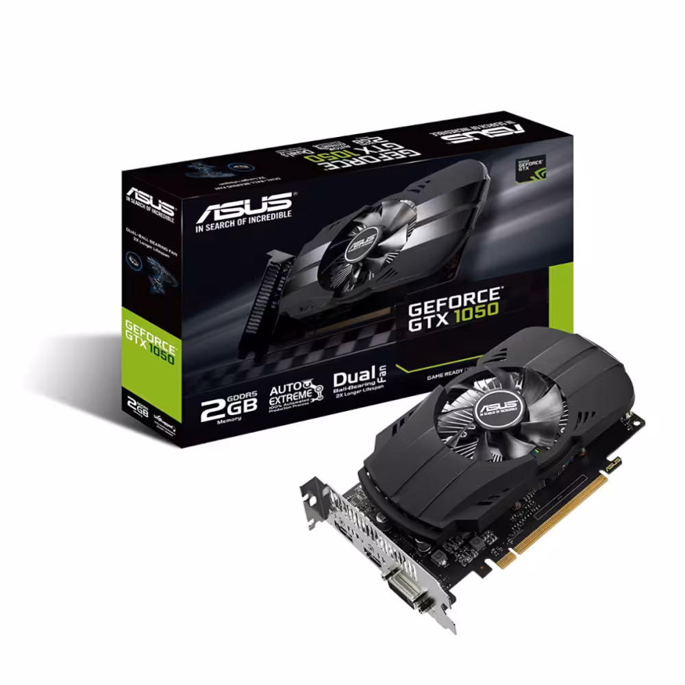 کارت گرافیک ایسوس PH GTX1050 2G