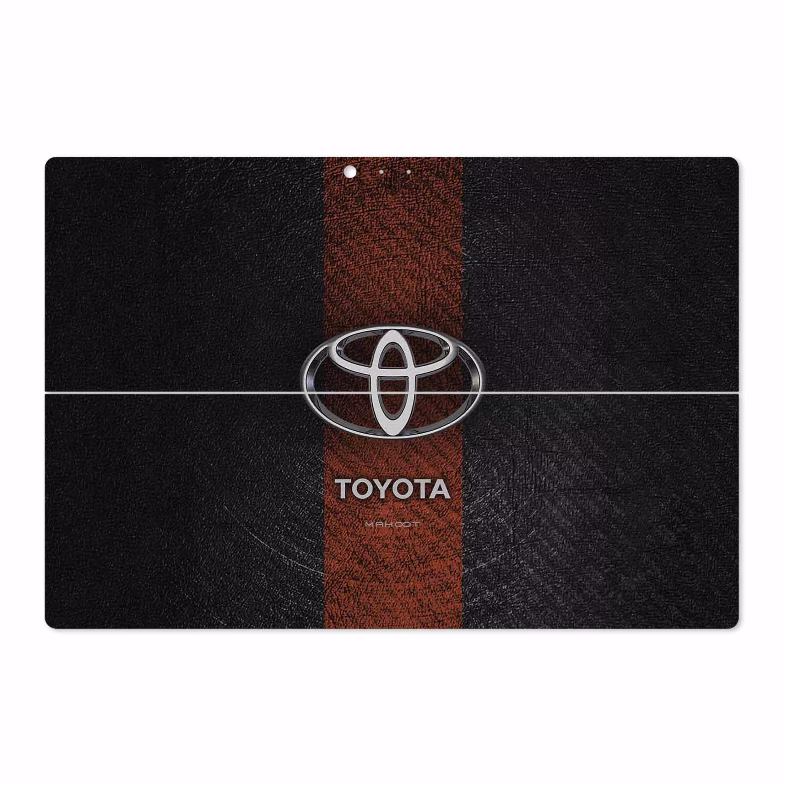 برچسب پوششی ماهوت مدل TOYOTA-Logo مناسب برای تبلت مایکروسافت Surface Pro 3 2014