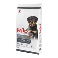 غذای خشک توله سگ روتوایلر رفلکس با طعم بره و برنج Reflex Puppy Lamb &amp; Rice - پت نواز