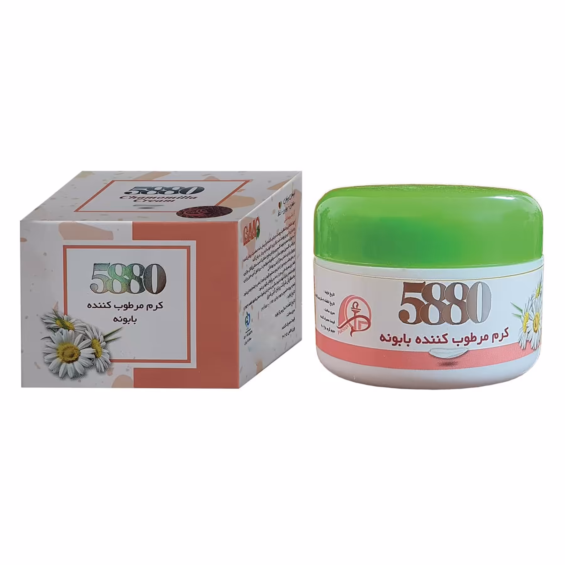 کرم مرطوب کننده 5880 مدل بابونه وزن 40 گرم