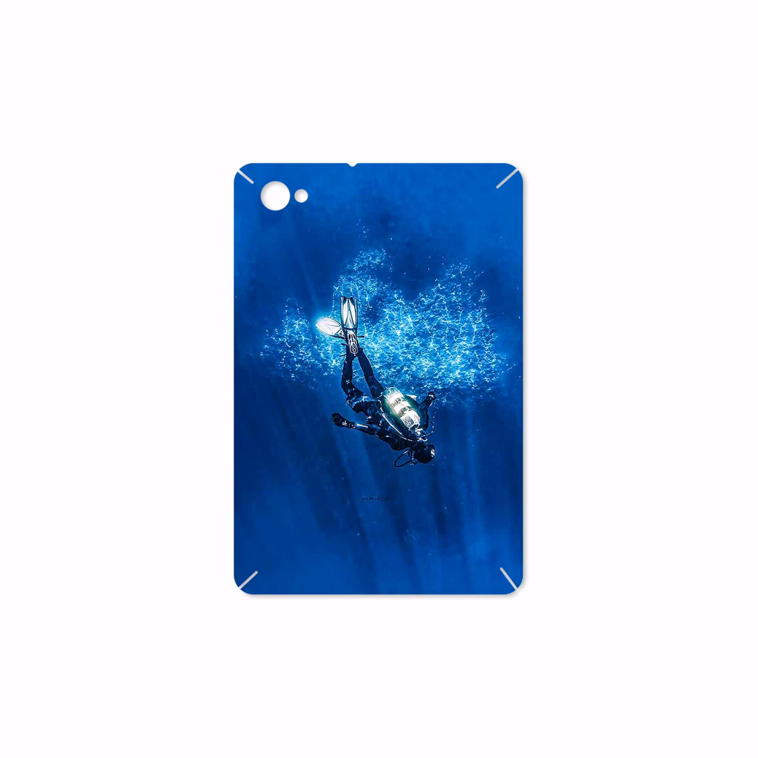 برچسب پوششی ماهوت مدل Scuba Diving مناسب برای تبلت سامسونگ Galaxy Tab 7.7 2011 P6800