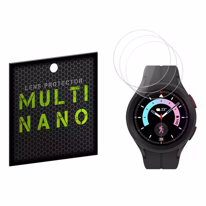 محافظ صفحه نمایش مولتی نانو مدل X-S3N مناسب برای ساعت هوشمند سامسونگ Galaxy Watch 5 Pro بسته سه عددی | کالا برتری