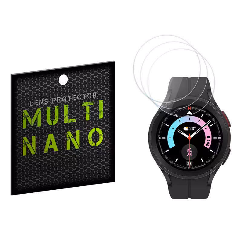 محافظ صفحه نمایش مولتی نانو مدل X-S3N مناسب برای ساعت هوشمند سامسونگ Galaxy Watch 5 Pro بسته سه عددی | کالا برتری