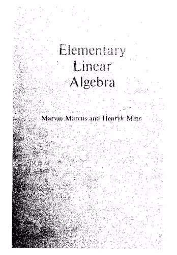 خرید و دانلود نسخه کامل کتاب Elementary Linear Algebra