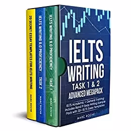 خرید و دانلود نسخه کامل کتاب IELTS Writing Task 1 &amp; 2 ADVANCED LEVEL: IELTS Academic &amp; General Training:: Includes Band 9 Essay Writing Sample Pack with 20 -   PDF