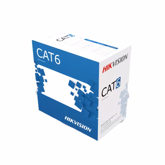 قیمت و خرید کابل شبکه هایک ویژن CAT6 UTP DS-1LN6-UE-W | ایمن کالا
