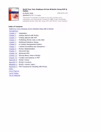خرید و دانلود نسخه کامل کتاب Build your own database driven website using PHP &amp; MySQL