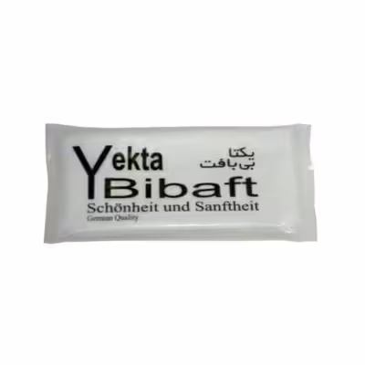 حوله یکبار مصرف یکتا بی بافت کد G55Plain سایز 40×75 سانتی متر بسته ۱۰۰ عددی