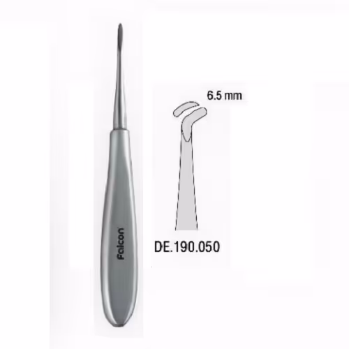 الواتور اطفال چپ 6.5mm Warwick james - فروشگاه تخصصی دندانپزشکی سپیرا