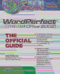 خرید و دانلود نسخه کامل کتاب WordPerfect Office 2002: The Official Guide (Osborne CORELPRESSTM Series)
