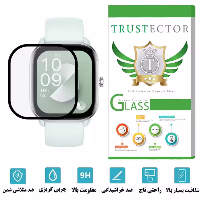 محافظ صفحه نمایش نانو تراستکتور مدل PMTA مناسب برای ساعت هوشمند شیائومی Gts 4 Mini