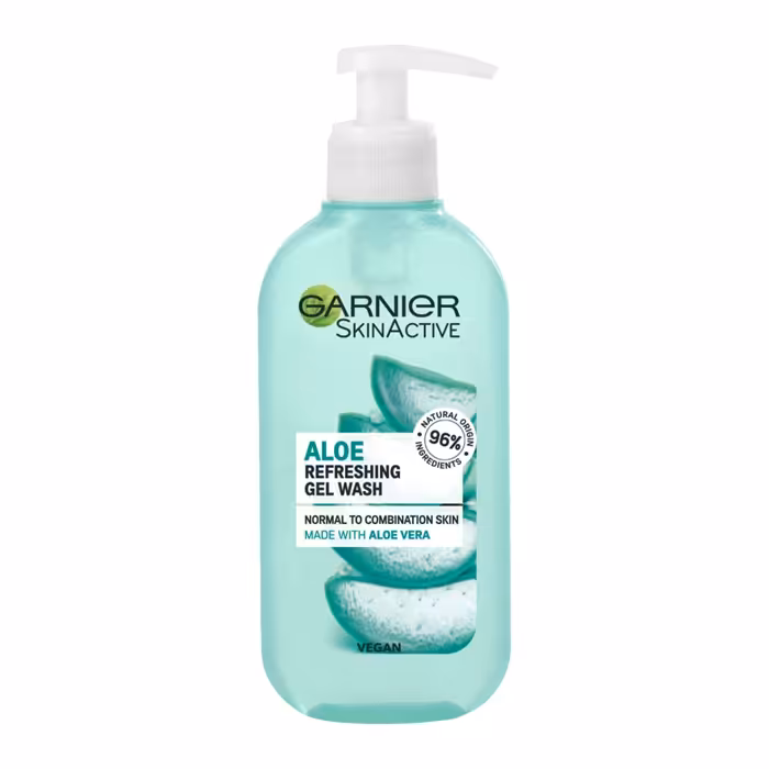ژل شستشوی صورت گارنیر آلوئه ورا Garnier