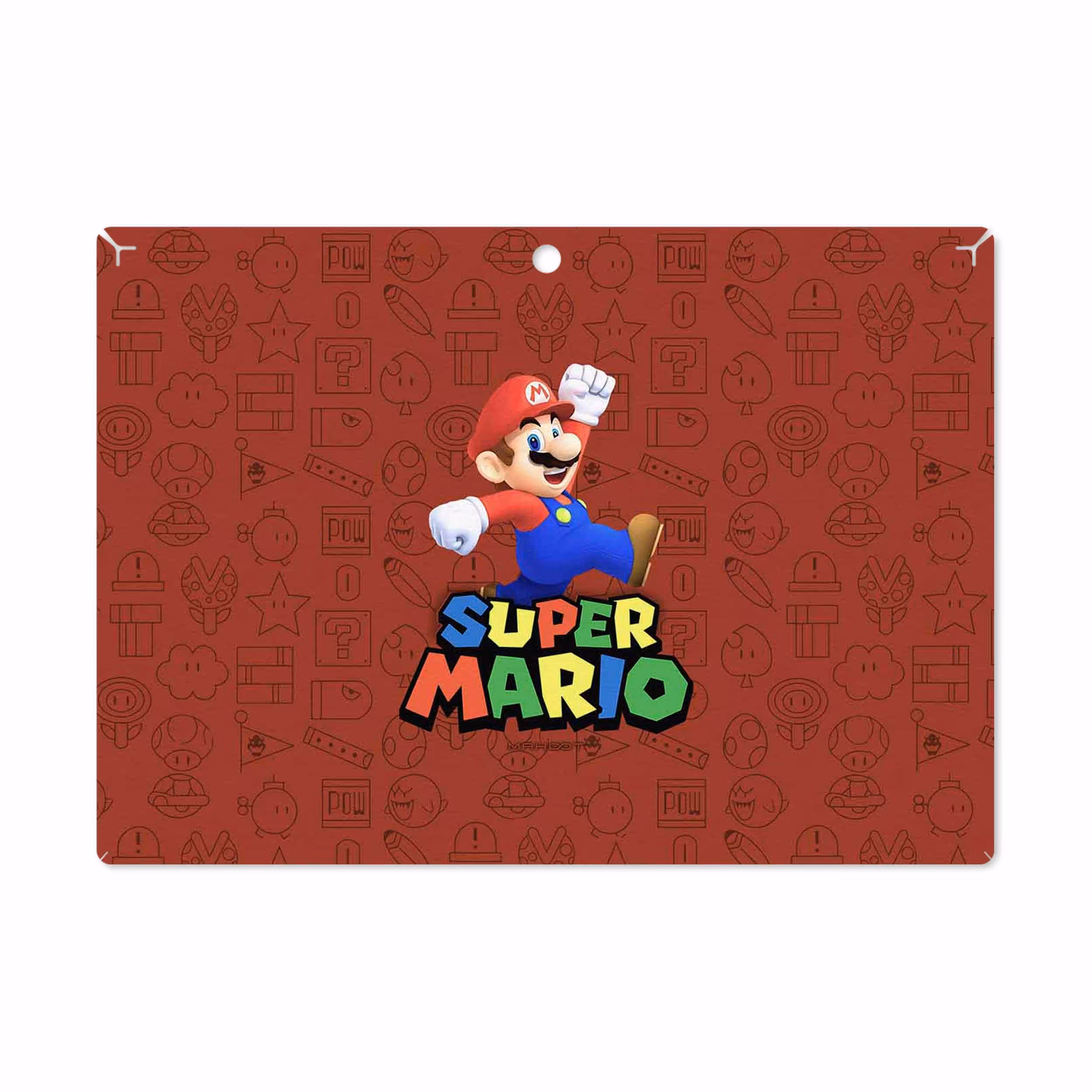 برچسب پوششی ماهوت مدل Super-Mario-Game مناسب برای تبلت لنوو Miix 320 2017