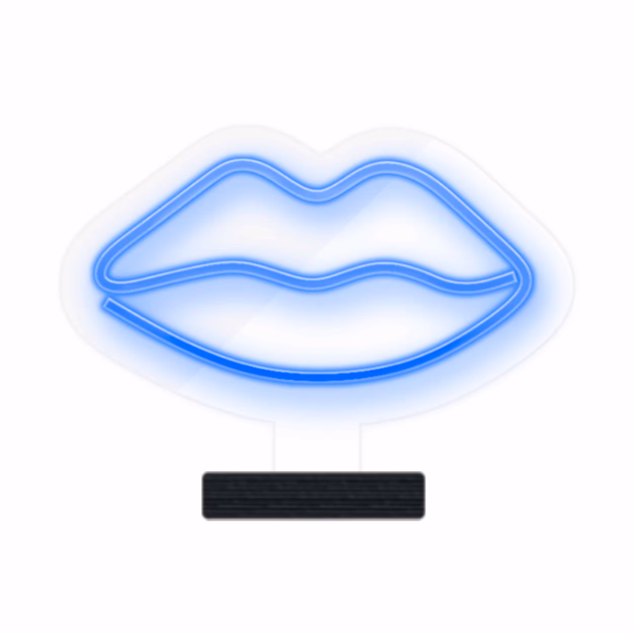 چراغ رومیزی مدل ریموت دار LIP-GL_BL-GLASS