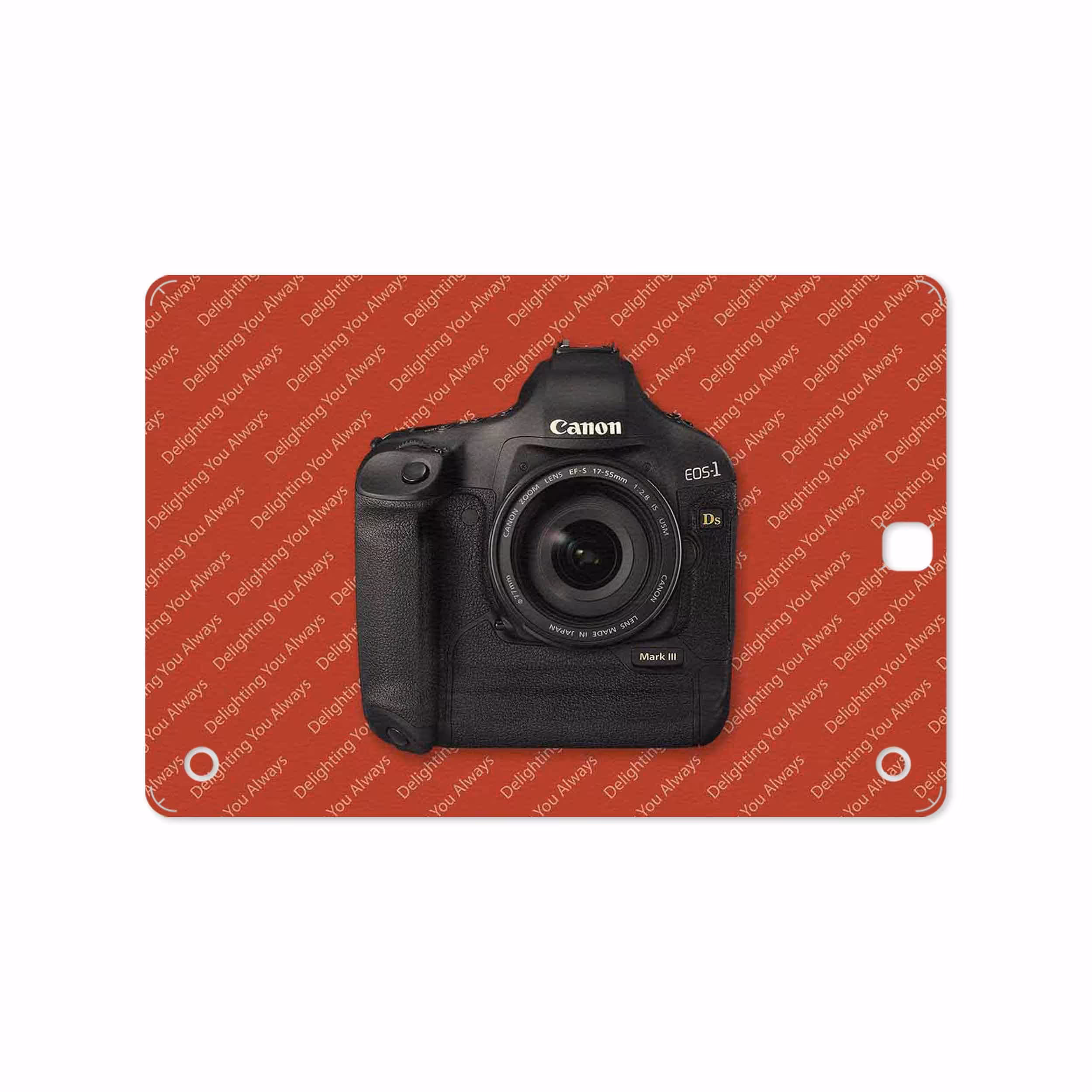 برچسب پوششی ماهوت مدل Canon-Logo مناسب برای تبلت سامسونگ Galaxy Tab A 9.7 2015 T555