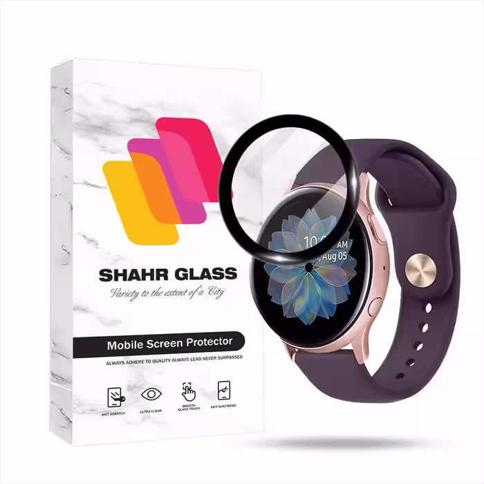 محافظ صفحه نمایش شهر گلس مدل PMMWSH مناسب برای ساعت هوشمند سامسونگ Galaxy Watch Active 2 40 mm | کالا برتری