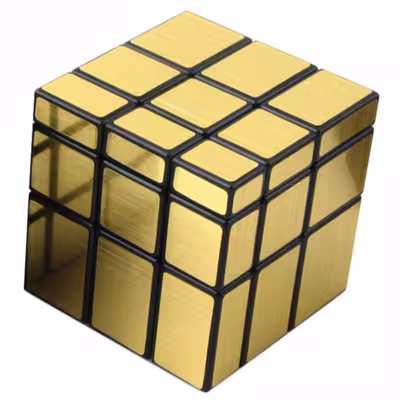 مکعب روبیک مدل Golden Mirror