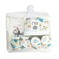 ست بیمارستانی نوزاد مادرکر طرح بالگرد لبه سفید Mothercare