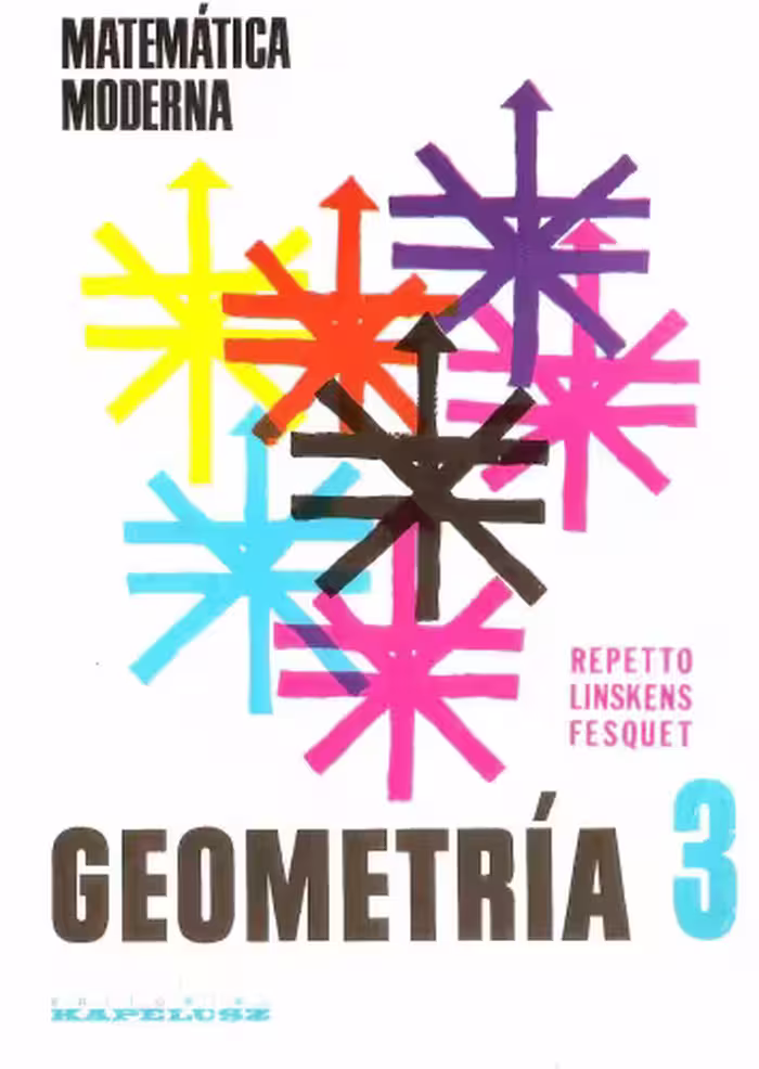 خرید و دانلود نسخه کامل کتاب Matemática Moderna: Geometría 3