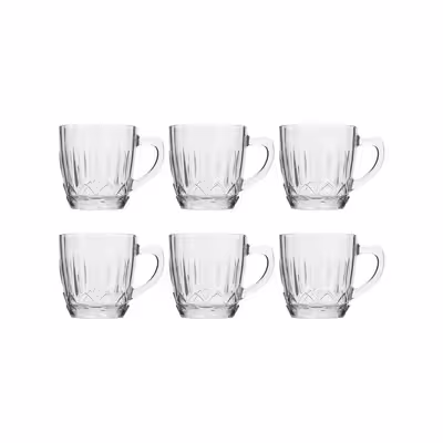 فنجان نوری تازه مدل لنسر کد 830302W بسته 6 عددی