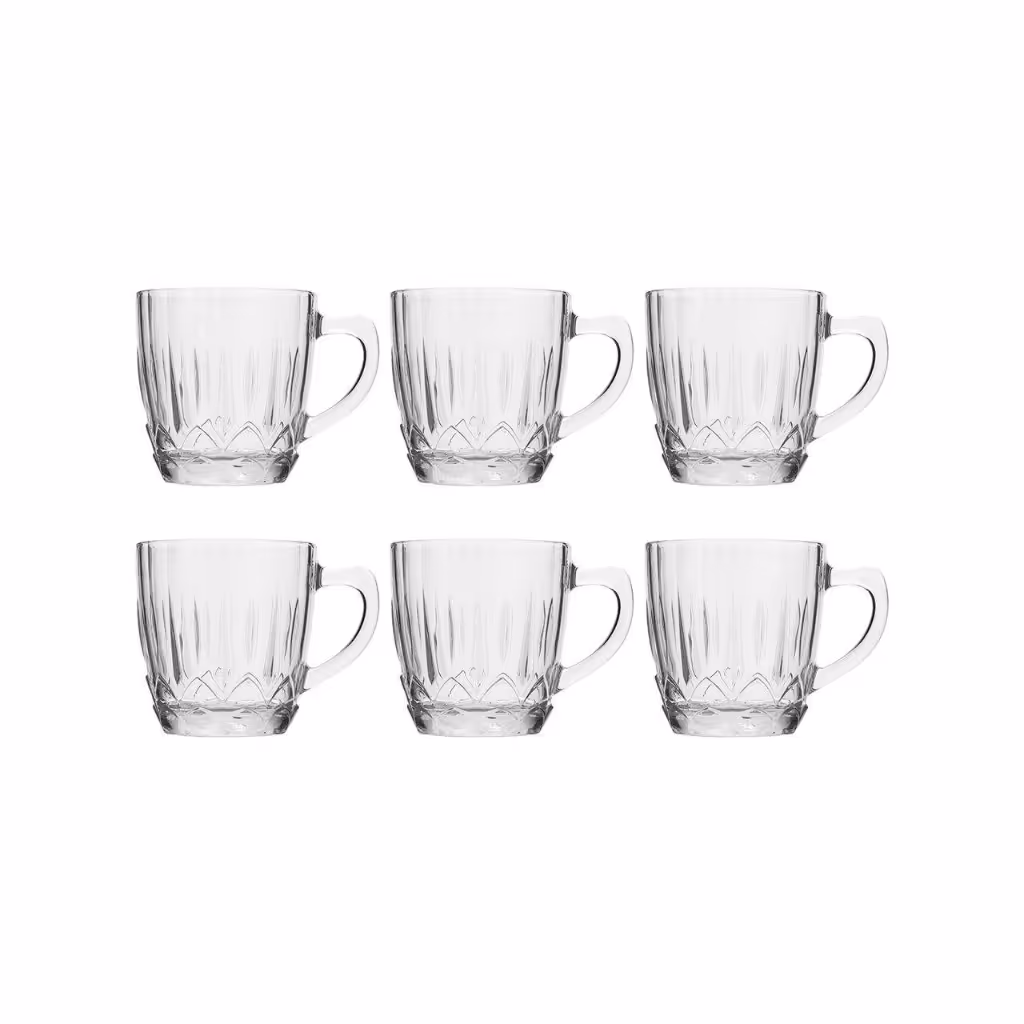 فنجان نوری تازه مدل لنسر کد 830302W بسته 6 عددی