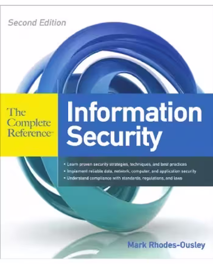 خرید و دانلود نسخه کامل کتاب Information security: the complete reference