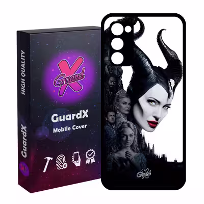 کاور گارد ایکس طرح Maleficent مدل Glass10147 مناسب برای گوشی موبایل سامسونگ Galaxy S20 FE