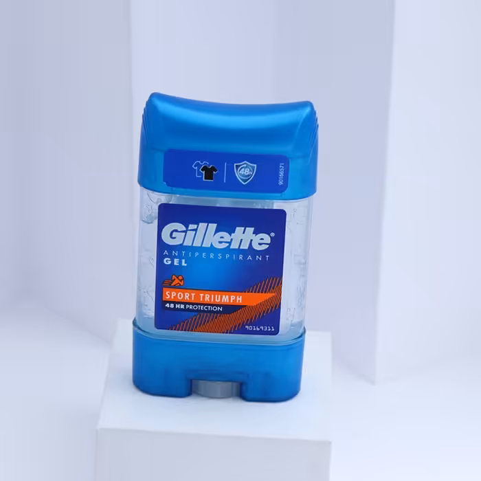 مام ژل ضد تعریق ژیلت Gillette SPORT TRIUMPH مام ژله ای ژیلت 70میل 91535