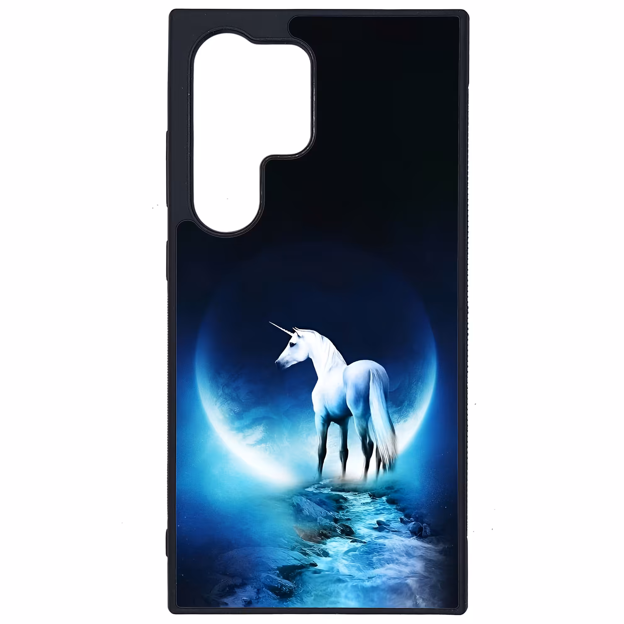 کاور طرح اسب شاخدار کد G-070 مناسب برای گوشی موبایل سامسونگ Galaxy S24 Ultra | دیجی قاب دونی