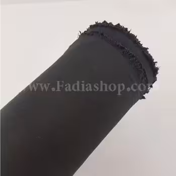 لایی چسب حریر مشکی 25