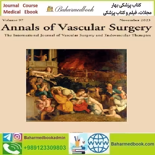Annals of Vascular Surgery Volume 88 to 97 2023 TRU