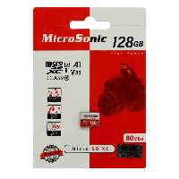 Microsonic MicroSDXC U3 A1 V30 Class10 (80MB/s) - 128GB
