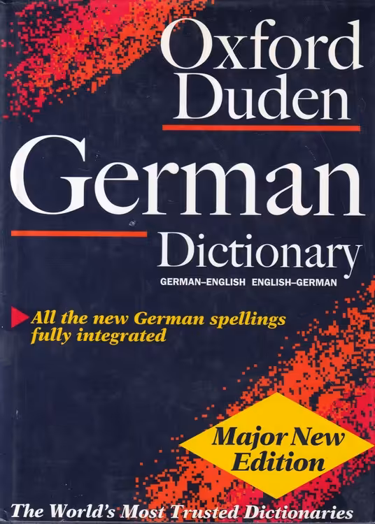 خرید کتاب The Oxford-Duden German Dictionary: German-English/English-German — کتابسرای طه