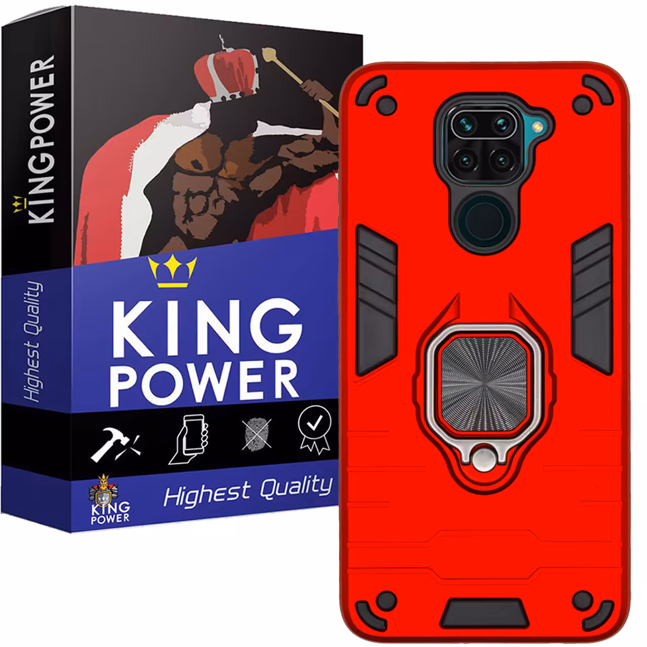 کاور کینگ پاور مدل ASH22 مناسب برای گوشی موبایل شیائومی Redmi Note 9