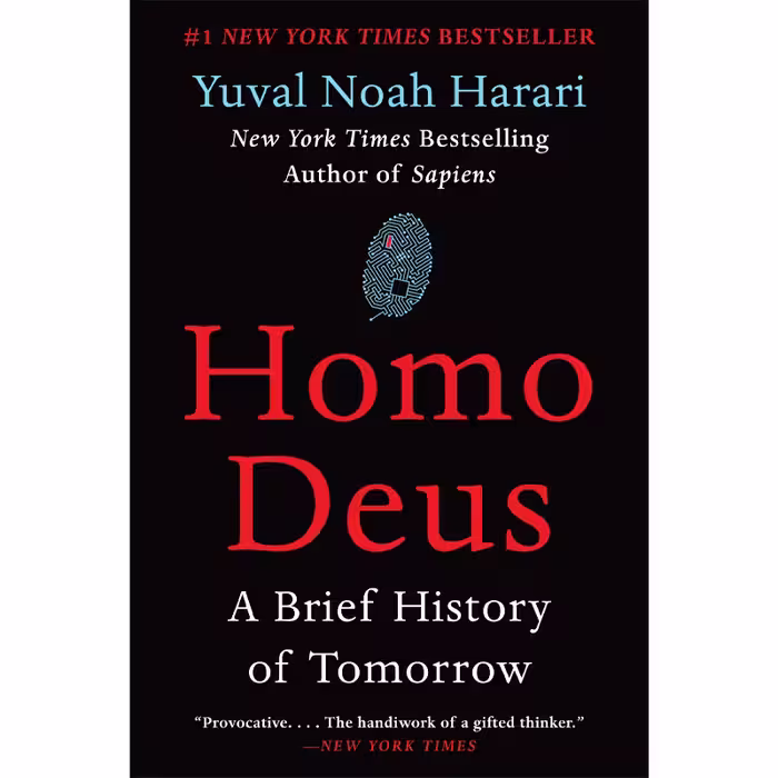 کتاب Homo Deus اثر Dr. Yuval Noah Harari نشر Harper