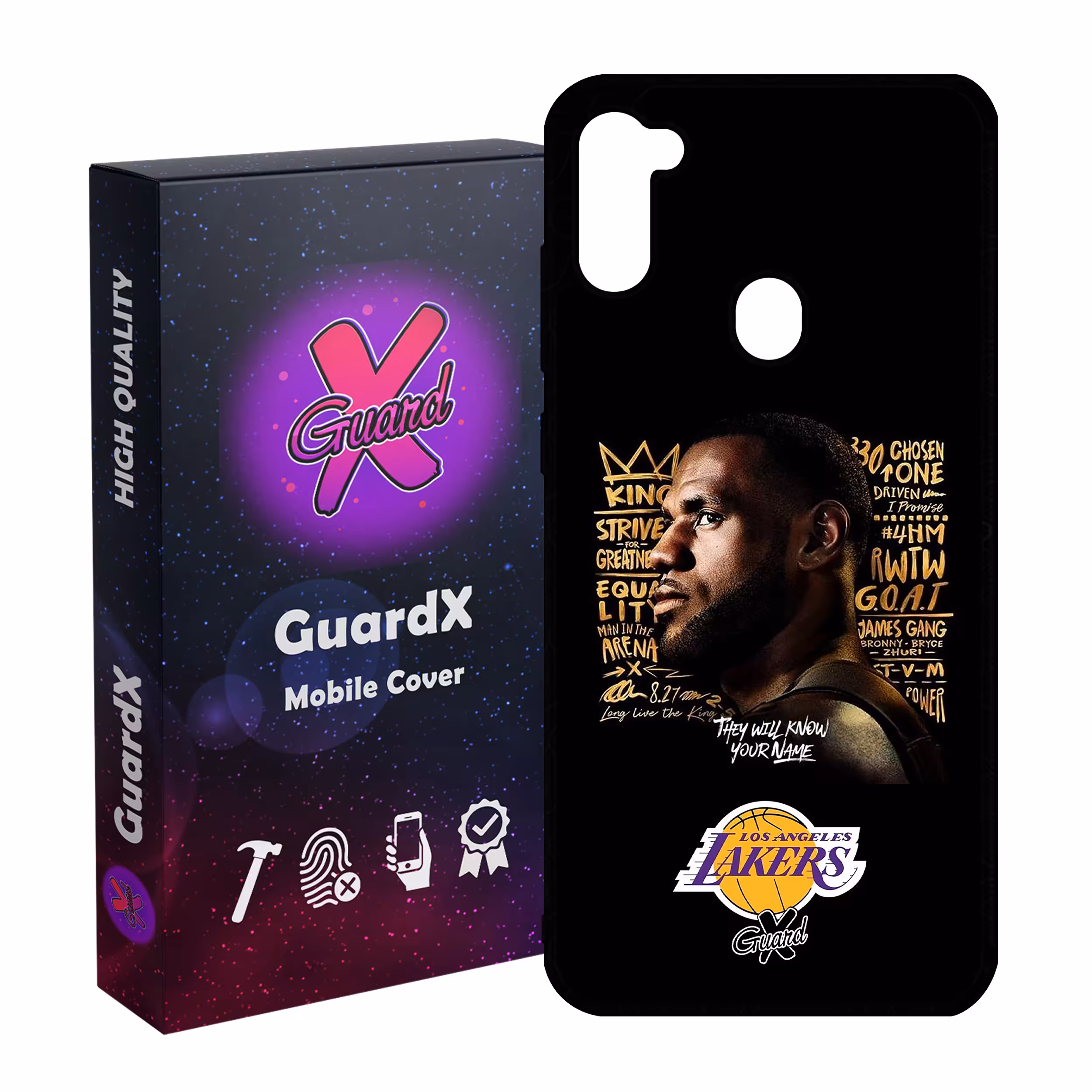 کاور گارد ایکس طرح Lebron James مدل Glass10120 مناسب برای گوشی موبایل سامسونگ Galaxy A11 / M11