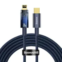 کابل USB-C به لایتنینگ باسئوس مدل CATS0001 طول 2 متر