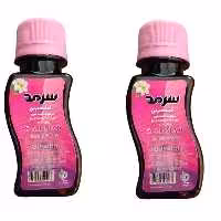 روغن بدن سرمد مدل  گلیسیرین شقایق حجم 60 میلی لیتر بسته 2 عددی