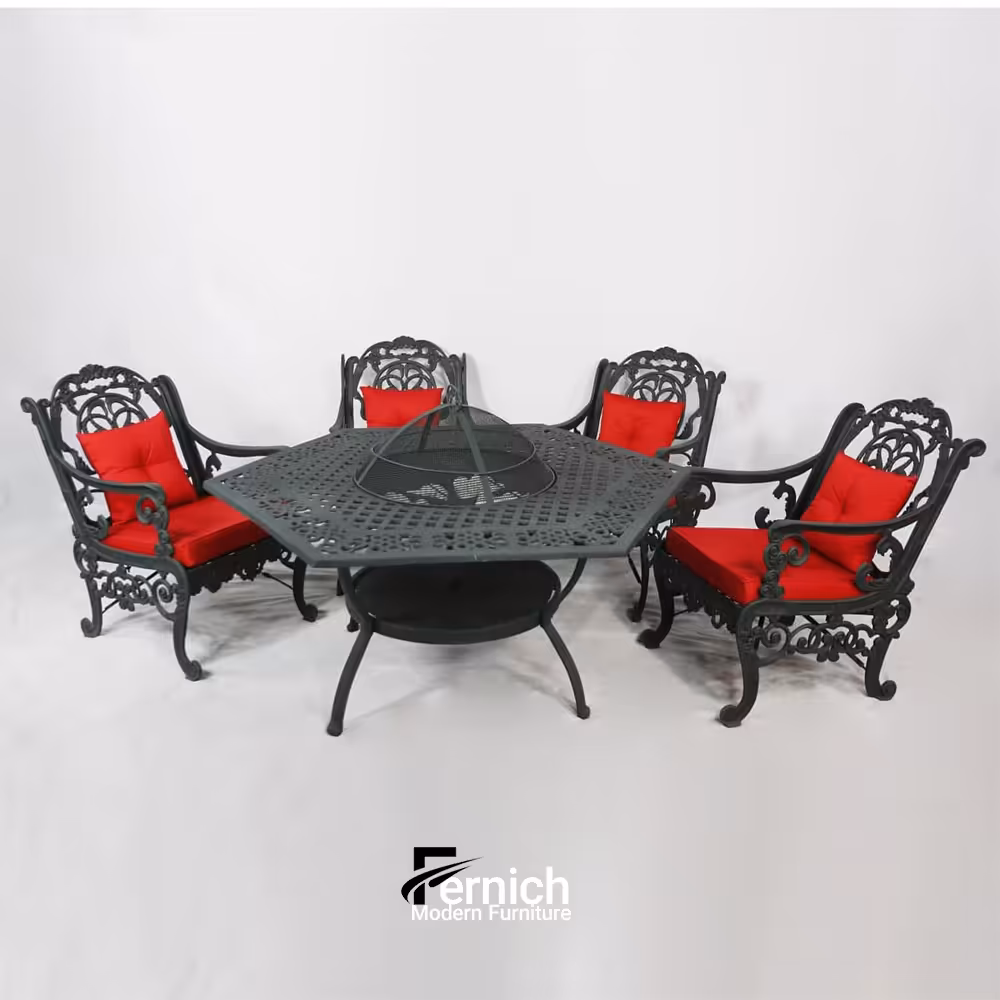 مبل باغی آلومینیومی مدل آمادو