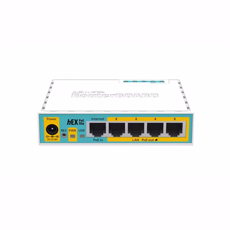 روتر میکروتیک hEX PoE lite