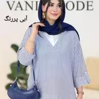 شومیز میلانو یقه سفید نخ پنبه