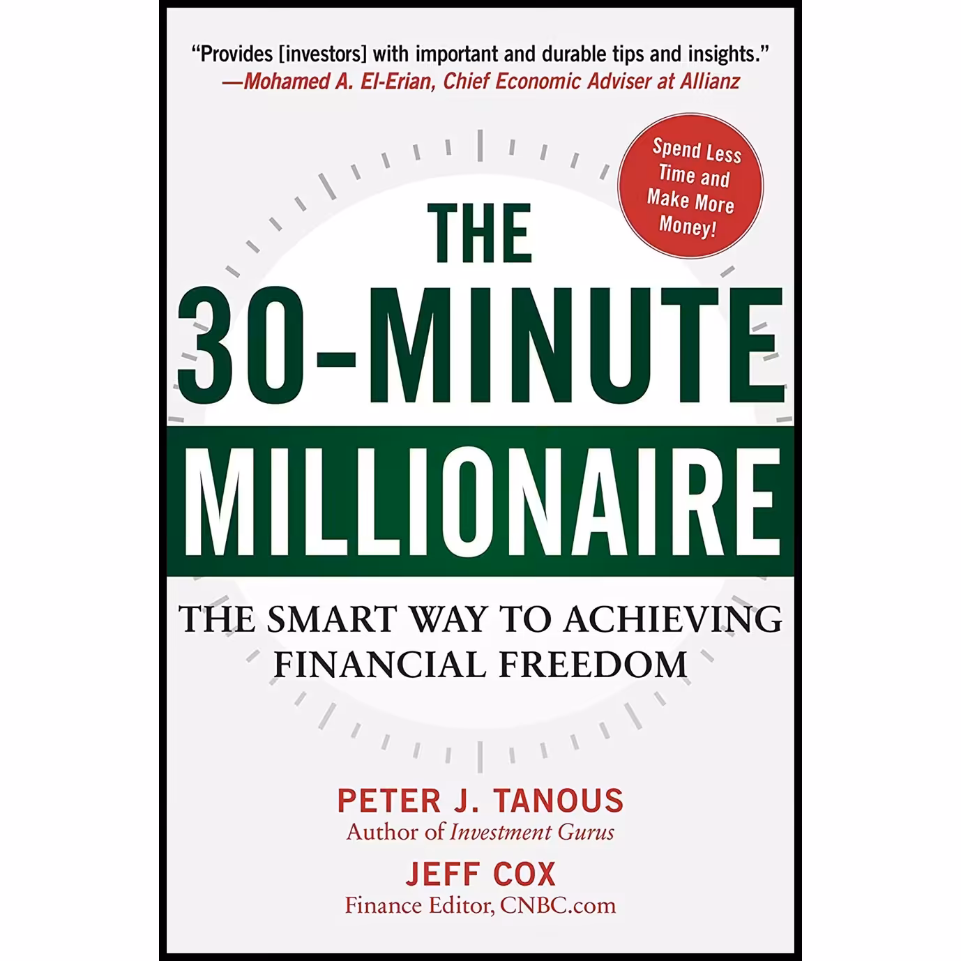 کتاب زبان اصلی The Minute Millionaire اثر Peter Tanous and Jeff Cox