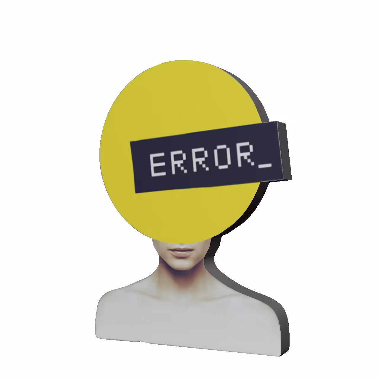 استیکر کنسول طرح Error کد 619