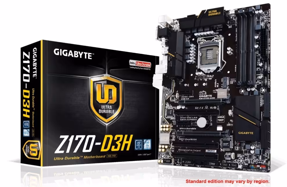 مادربرد گیگابایت Z170-D3H