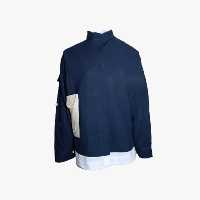 قیمت و خرید شومیز زنانه سجاف دوبل کتان navy blue کد 3876 - ریوروبه