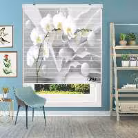 پرده زبرا زیو مدل 3D1111 سایز 150x150 سانتی متر