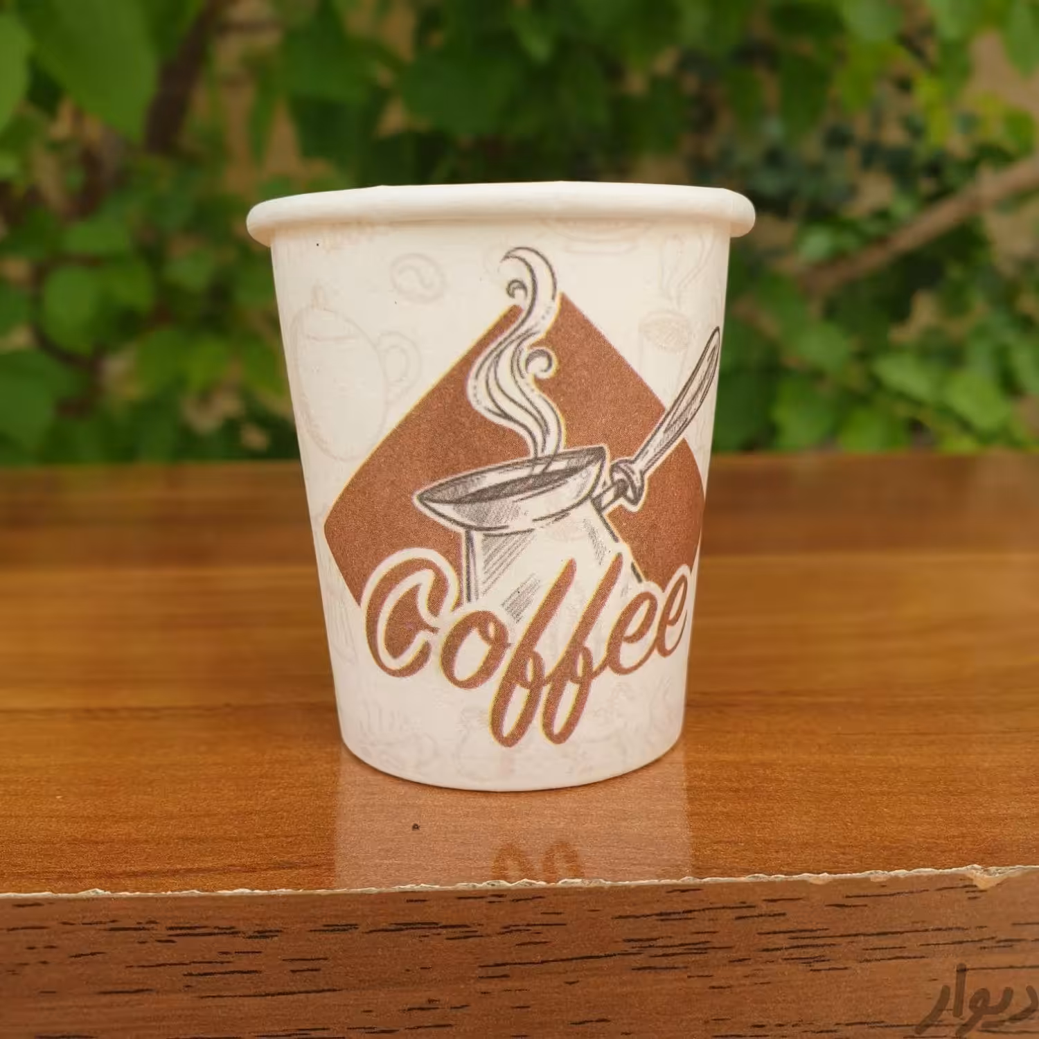 لیوان کاغذی تک شات 90 سی سی  بسته 50 عددی