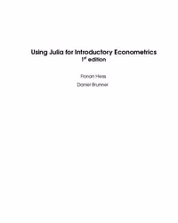 خرید و دانلود نسخه کامل کتاب Using Julia for Introductory Econometrics