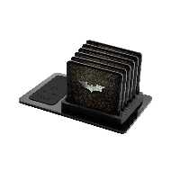 زیر لیوانی ماهوت مدل Batman بسته 6 عددی